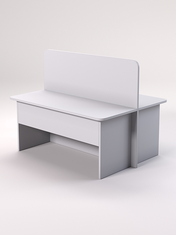 Скамейка №2, Серый