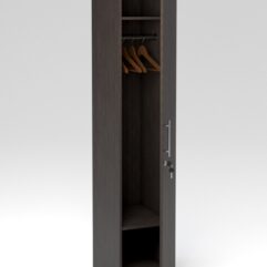 Индивидуальный шкаф в раздевалку, Дуб Венге