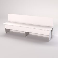 Скамейка №2б, Белый