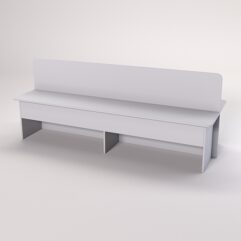 Скамейка №2б, Серый