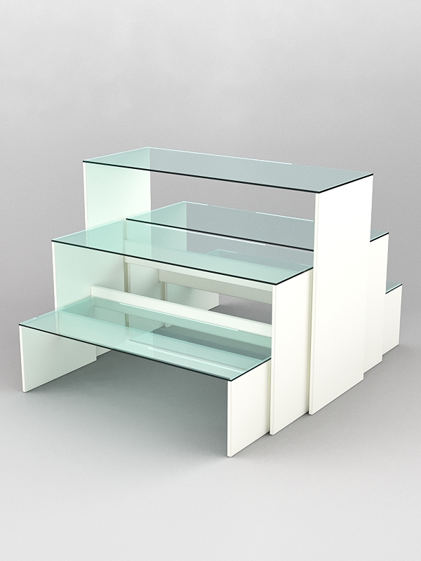 Подиум Матрешка №5б, Белый