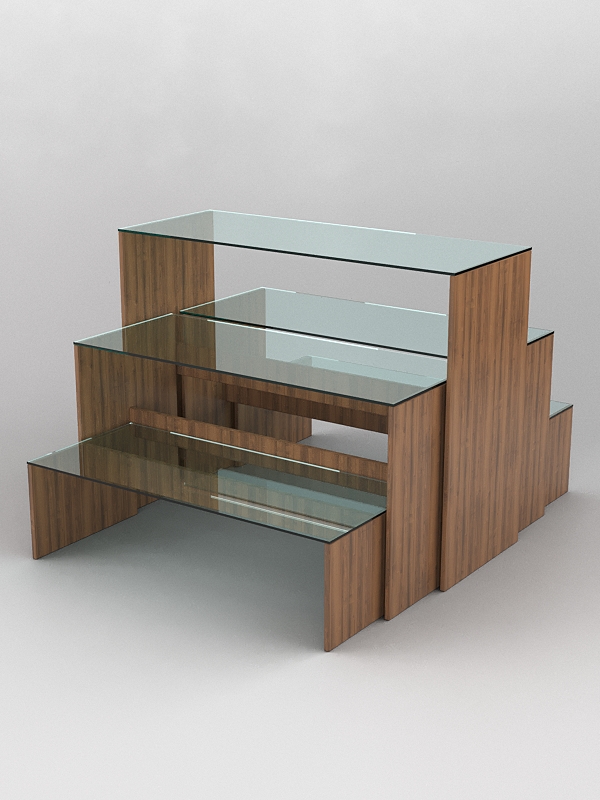 Подиум Матрешка №5б, Орех