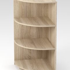 Стеллаж угловой детский №1, Дуб Сонома