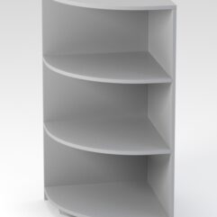 Стеллаж угловой детский №1, Серый