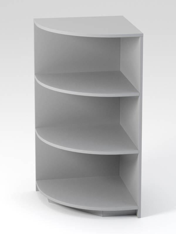 Стеллаж угловой детский №1, Серый