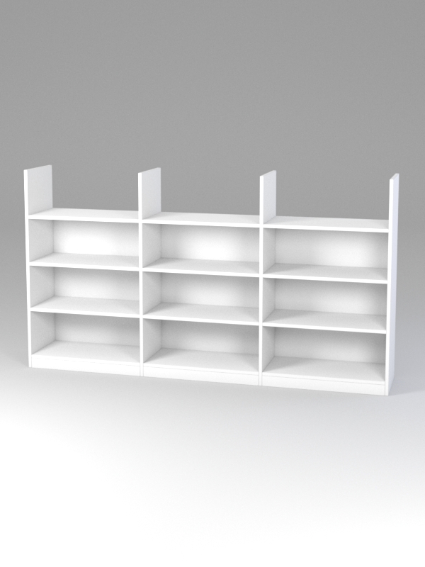 Стеллаж для книг детский, Белый