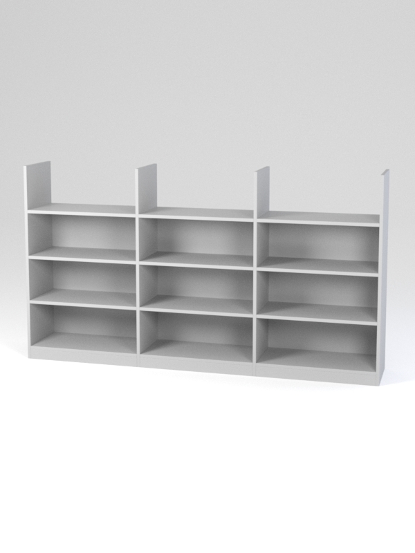 Стеллаж для книг детский, Серый