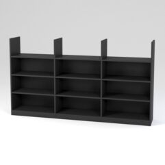 Стеллаж для книг детский, Черный