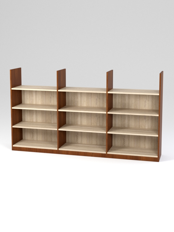 Стеллаж для книг детский, Орех и Дуб Сонома