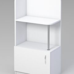 Стеллаж для книг и игрушек детский №3, Белый