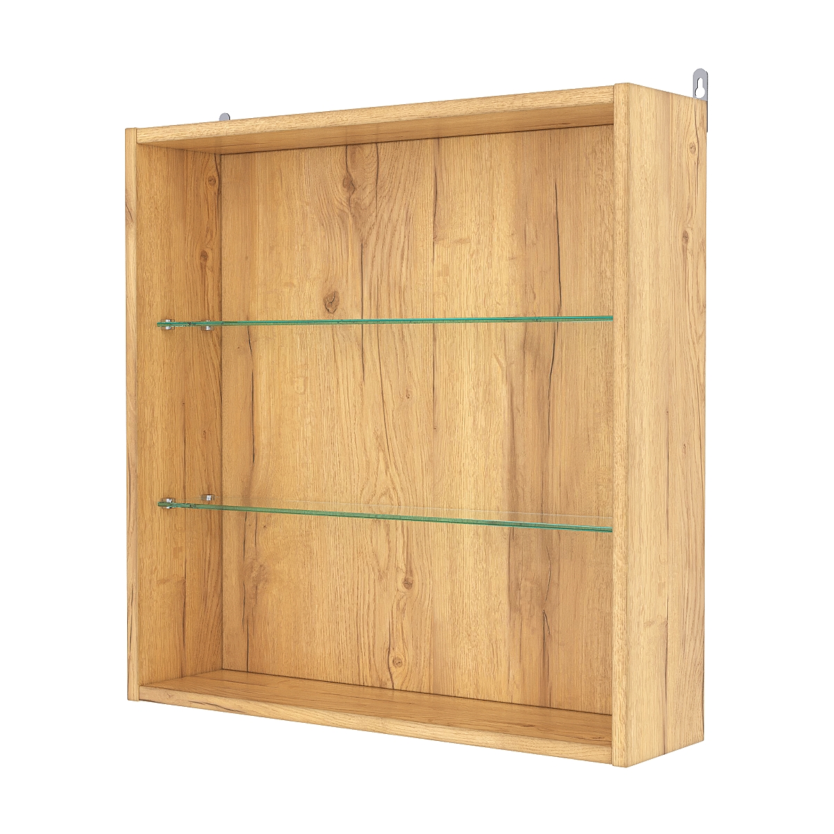 Витрина настенная №1-1Г, Дуб Золотистый