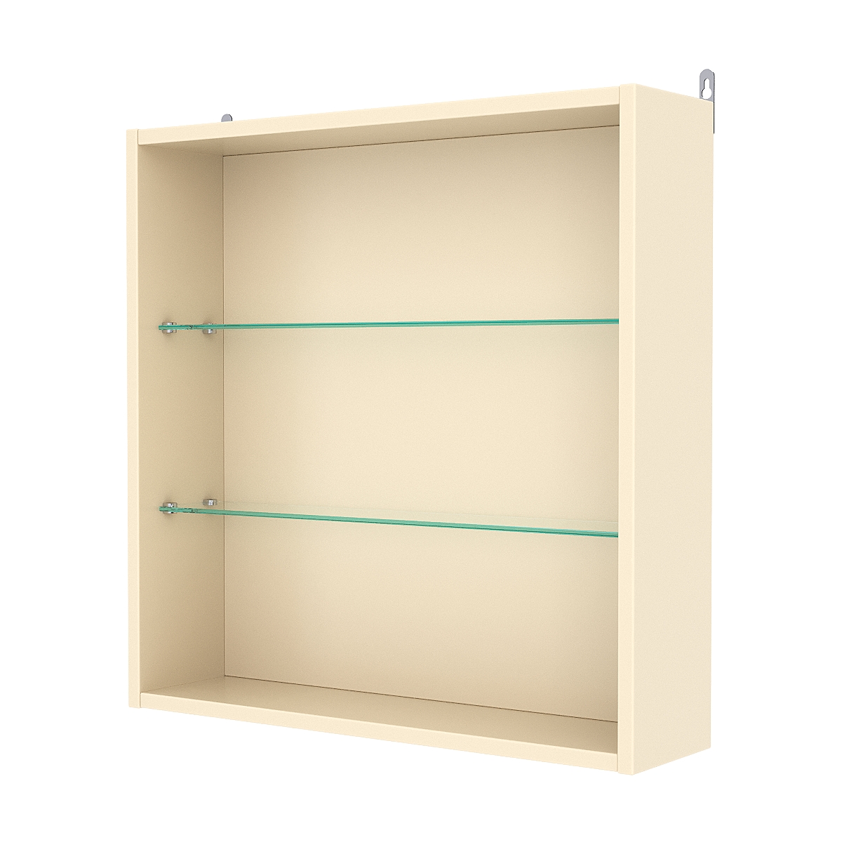 Витрина настенная №1-1Г, Крем Вайс