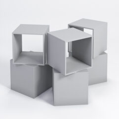 Комплект демонстрационных кубов №3, Серый