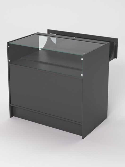 Прилавок ЭКОНОМ №10 (900мм), Черный