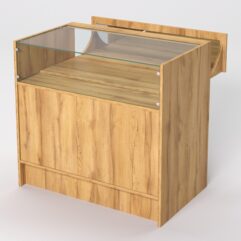 Прилавок ЭКОНОМ №10 (900мм), Дуб Золотистый