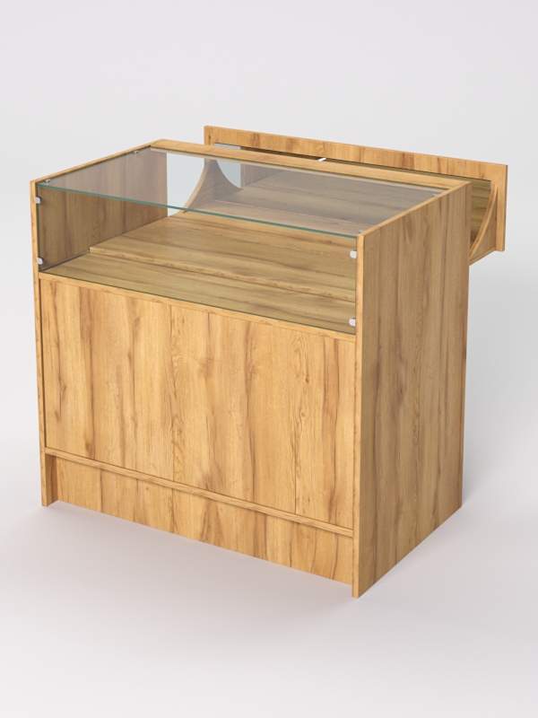 Прилавок ЭКОНОМ №10 (900мм), Дуб Золотистый