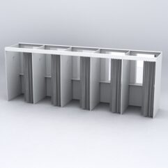 Комплект примерочных №1А, Белый