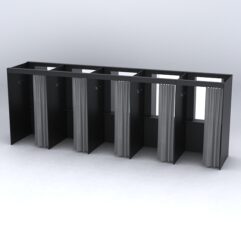 Комплект примерочных №1А, Черный