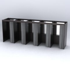 Комплект примерочных №1А, Дуб Венге