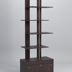 Стеллаж Куб №5 с тумбой Т-16, Дуб Венге
