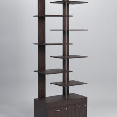 Стеллаж Куб №6 с тумбой Т-20, Дуб Венге