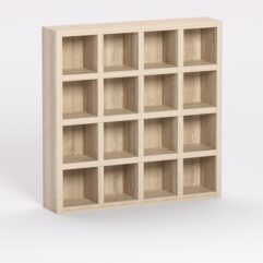 Стенд из ДСП для галстуков №1 настенный, Дуб Сонома