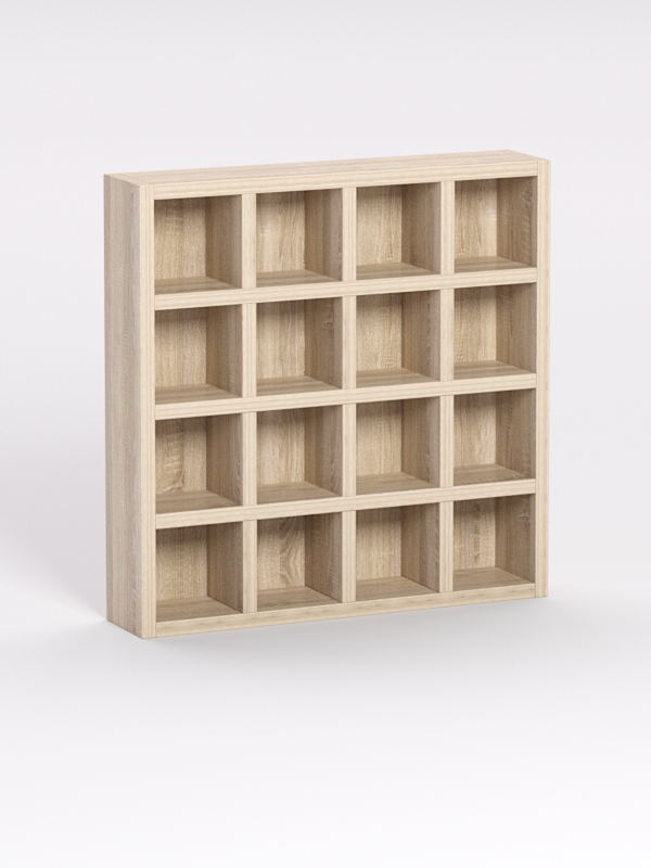 Стенд из ДСП для галстуков №1 настенный, Дуб Сонома