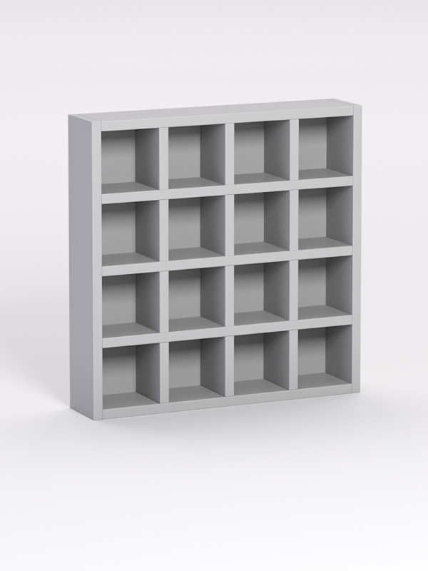 Стенд из ДСП для галстуков №1 настенный, Серый