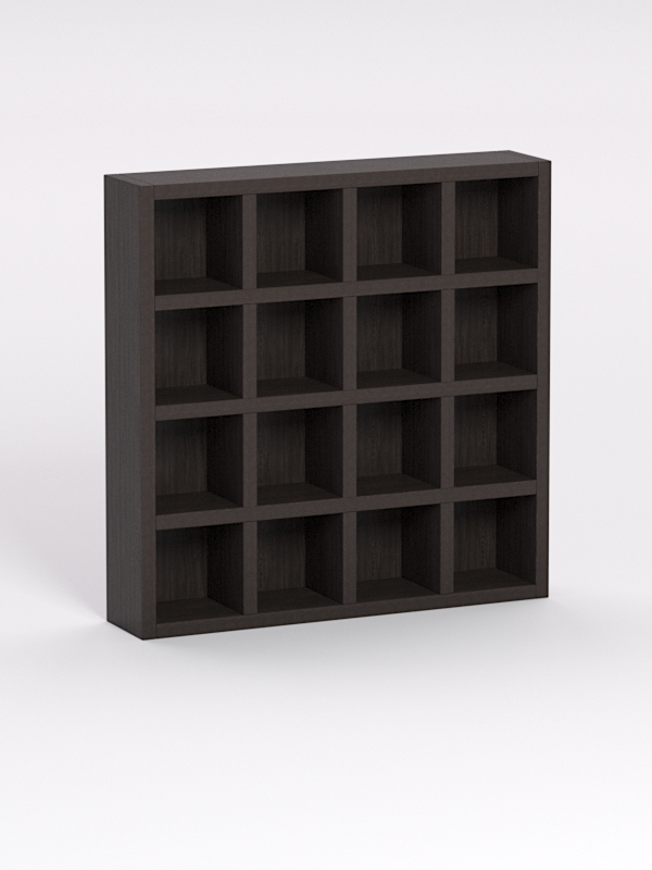 Стенд из ДСП для галстуков №1 настенный, Дуб Венге