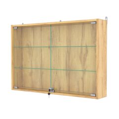 Витрина настенная №3-1А, Дуб Золотистый