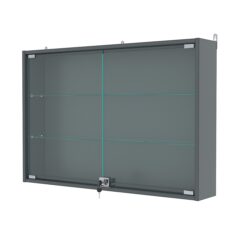 Витрина настенная №3-1А, Темно-Серый