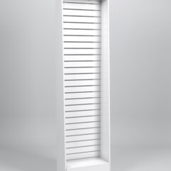 Стеллаж из ДСП под ЭП №1-600мм серии Эконом, Белый