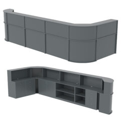 Ресепшны ПРОМО комплект №1, Темно-Серый