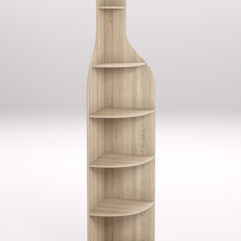 Стеллаж для бутылок №1, Дуб Сонома