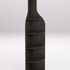 Стеллаж для бутылок №1, Дуб Венге