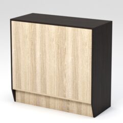 Прилавок КОНЦЕПТ №1, Дуб Венге и Дуб Сонома