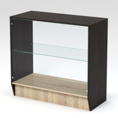 Прилавок КОНЦЕПТ №2, Дуб Венге и Дуб Сонома