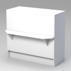 Прилавок КОНЦЕПТ №1А, Белый