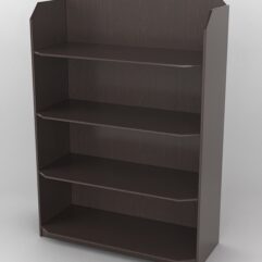 Стеллаж из ДСП для обуви №3, Дуб Венге