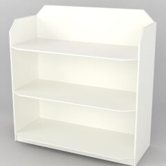 Стеллаж из ДСП для обуви №4, Белый