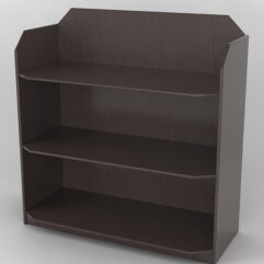 Стеллаж из ДСП для обуви №4, Дуб Венге