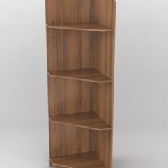 Стеллаж из ДСП для обуви №5, Орех