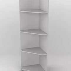 Стеллаж из ДСП для обуви №5, Серый