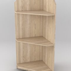 Стеллаж из ДСП для обуви №6, Дуб Сонома