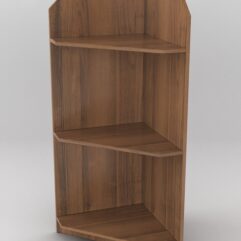 Стеллаж из ДСП для обуви №6, Орех