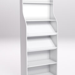 Стеллаж для бутылок №4, Белый