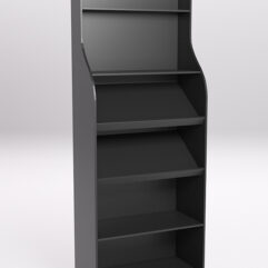 Стеллаж для бутылок №4, Черный