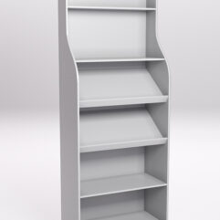 Стеллаж для бутылок №4, Серый