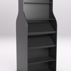 Стеллаж для бутылок №5, Черный