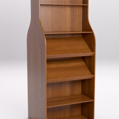 Стеллаж для бутылок №5, Орех